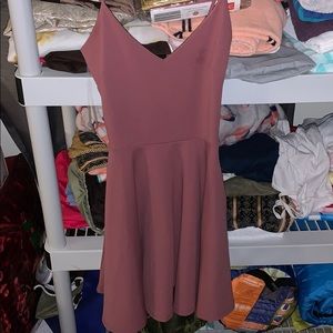 Windsor Mauve mini dress